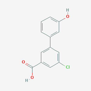 5-Chloro-3-(3-hydroxyphenyl)benzoic acid, 95%