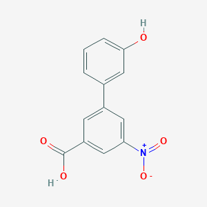 3-(3-Hydroxyphenyl)-5-nitrobenzoic acid