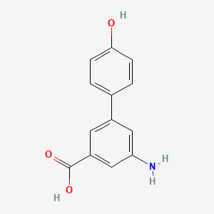 3-Amino-5-(4-hydroxyphenyl)benzoic acid