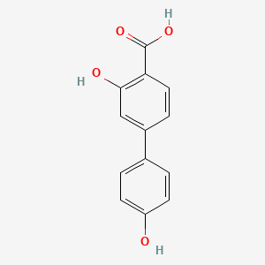 4-(4-Hydroxyphenyl)-2-hydroxybenzoic acid