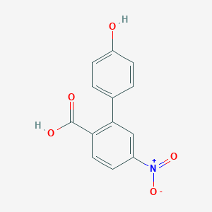 2-(4-Hydroxyphenyl)-4-nitrobenzoic acid