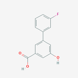 3-(3-Fluorophenyl)-5-hydroxybenzoic acid