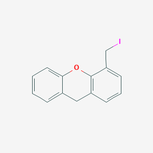 molecular formula C14H11IO B063969 4-(iodomethyl)-9H-xanthene CAS No. 178685-06-8