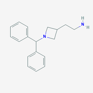 2-(1-Benzhydrylazetidin-3-YL)ethanamine