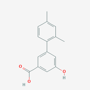 3-(2,4-Dimethylphenyl)-5-hydroxybenzoic acid, 95%