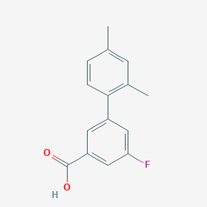 3-(2,4-Dimethylphenyl)-5-fluorobenzoic acid