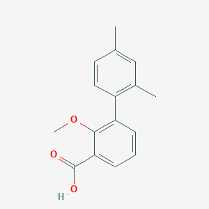 3-(2,4-Dimethylphenyl)-2-methoxybenzoic acid