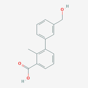 3-(3-Hydroxymethylphenyl)-2-methylbenzoic acid