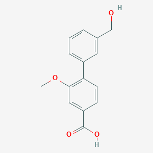 4-(3-Hydroxymethylphenyl)-3-methoxybenzoic acid