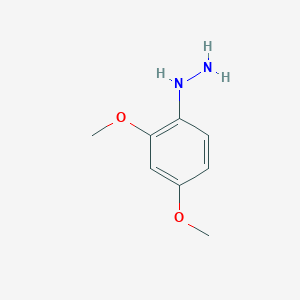 molecular formula C8H12N2O2 B063988 (2,4-Dimethoxyphenyl)hydrazine CAS No. 179543-93-2