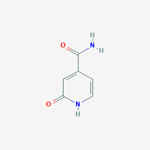 molecular formula C6H6N2O2 B064003 2-oxo-1H-pyridine-4-carboxamide CAS No. 175277-69-7