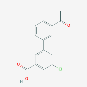 3-(3-Acetylphenyl)-5-chlorobenzoic acid, 95%