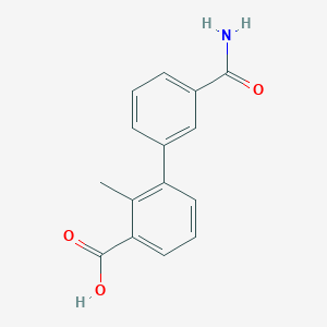 3-(3-Aminocarbonylphenyl)-2-methylbenzoic acid