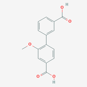 4-(3-Carboxyphenyl)-3-methoxybenzoic acid, 95%