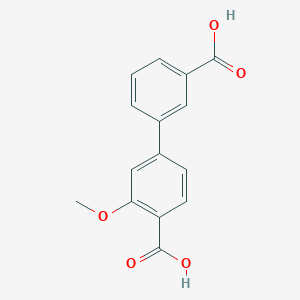 4-(3-Carboxyphenyl)-2-methoxybenzoic acid, 95%