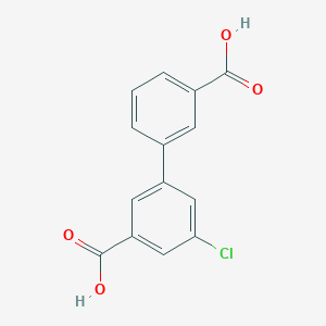 3-(3-Carboxyphenyl)-5-chlorobenzoic acid, 95%