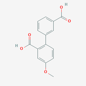 2-(3-Carboxyphenyl)-5-methoxybenzoic acid, 95%