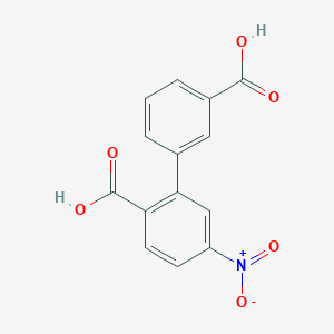 2-(3-Carboxyphenyl)-4-nitrobenzoic acid, 95%