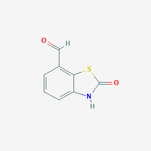 B064012 2-Oxo-2,3-dihydro-benzothiazole-7-carbaldehyde CAS No. 178999-42-3