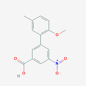 3-(2-Methoxy-5-methylphenyl)-5-nitrobenzoic acid, 95%