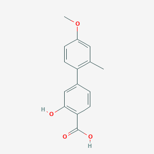 2-Hydroxy-4-(4-methoxy-2-methylphenyl)benzoic acid