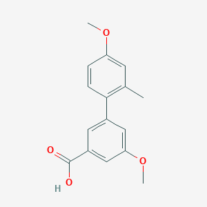 3-(4-Methoxy-2-methylphenyl)-5-methoxybenzoic acid