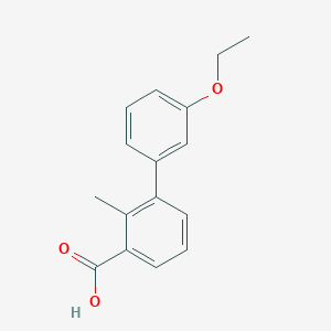 3-(3-Ethoxyphenyl)-2-methylbenzoic acid, 95%