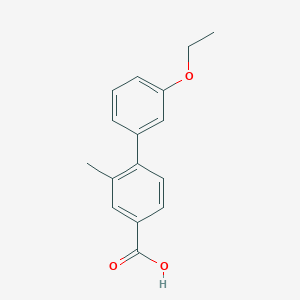 4-(3-Ethoxyphenyl)-3-methylbenzoic acid, 95%