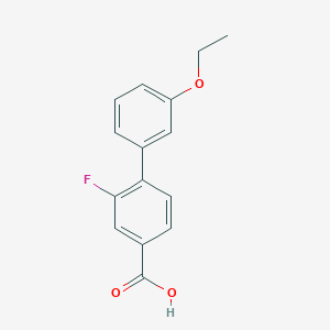 4-(3-Ethoxyphenyl)-3-fluorobenzoic acid, 95%