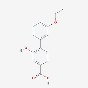 4-(3-Ethoxyphenyl)-3-hydroxybenzoic acid, 95%