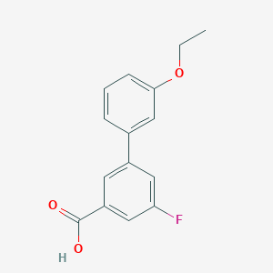 3-(3-Ethoxyphenyl)-5-fluorobenzoic acid, 95%