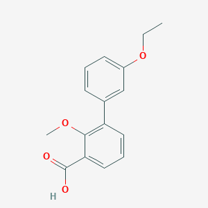 3-(3-Ethoxyphenyl)-2-methoxybenzoic acid