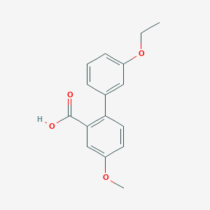 2-(3-Ethoxyphenyl)-5-methoxybenzoic acid, 95%