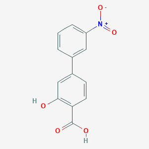 2-Hydroxy-4-(3-nitrophenyl)benzoic acid, 95%