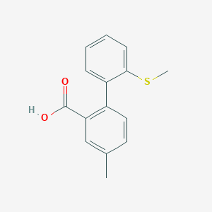 5-Methyl-2-(2-methylthiophenyl)benzoic acid