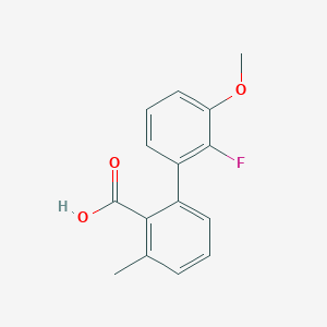 2-(2-Fluoro-3-methoxyphenyl)-6-methylbenzoic acid