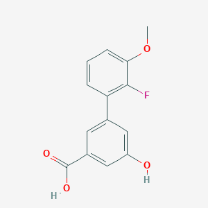 3-(2-Fluoro-3-methoxyphenyl)-5-hydroxybenzoic acid