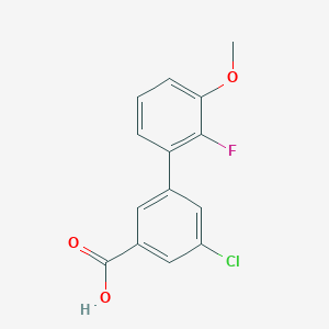 5-Chloro-3-(2-fluoro-3-methoxyphenyl)benzoic acid, 95%