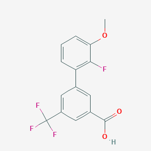 3-(2-Fluoro-3-methoxyphenyl)-5-trifluoromethylbenzoic acid