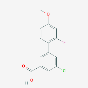 5-Chloro-2'-fluoro-4'-methoxy-[1,1'-biphenyl]-3-carboxylic acid