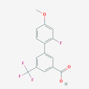 3-(2-Fluoro-4-methoxyphenyl)-5-trifluoromethylbenzoic acid