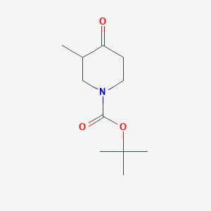 molecular formula C11H19NO3 B064025 tert-Butyl 3-methyl-4-oxopiperidine-1-carboxylate CAS No. 181269-69-2