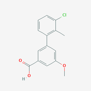 3-(3-Chloro-2-methylphenyl)-5-methoxybenzoic acid