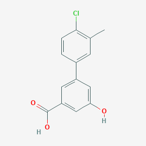 3-(4-Chloro-3-methylphenyl)-5-hydroxybenzoic acid