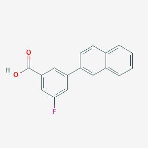 3-Fluoro-5-(naphthalen-2-yl)benzoic acid