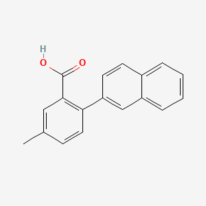 5-Methyl-2-(naphthalen-2-yl)benzoic acid, 95%