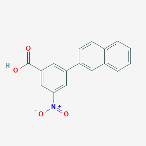 3-(Naphthalen-2-YL)-5-nitrobenzoic acid