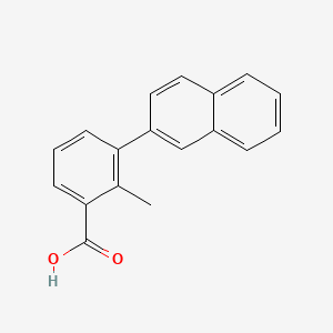 2-Methyl-3-(naphthalen-2-YL)benzoic acid