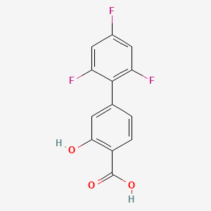 2-Hydroxy-4-(2,4,6-trifluorophenyl)benzoic acid, 95%