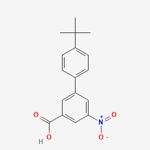 5-Nitro-3-(4-t-butylphenyl)benzoic acid, 95%